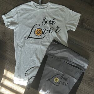 Book Lover T-Shirt and Backpack